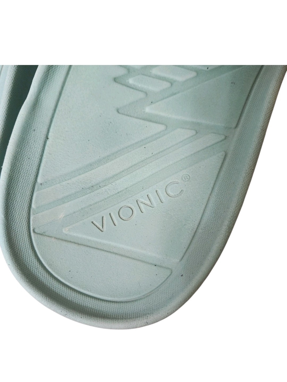 Vionic Rejuvenate Recovery Slide Sandals Teal Blue Men 10.5 Women 12 Adjustable - Picture 11 of 13